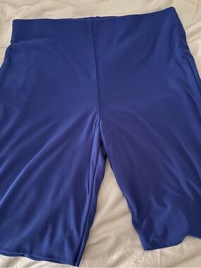 iris Vivid Royal Blue Active Biker Shorts